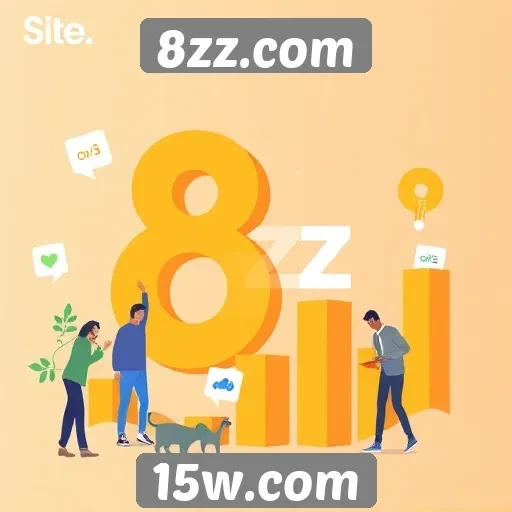Aumento de usuários ativos no site 8zz.com